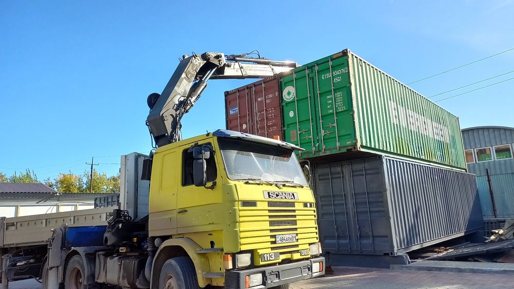 манипулятор контейнеровоз длинномер