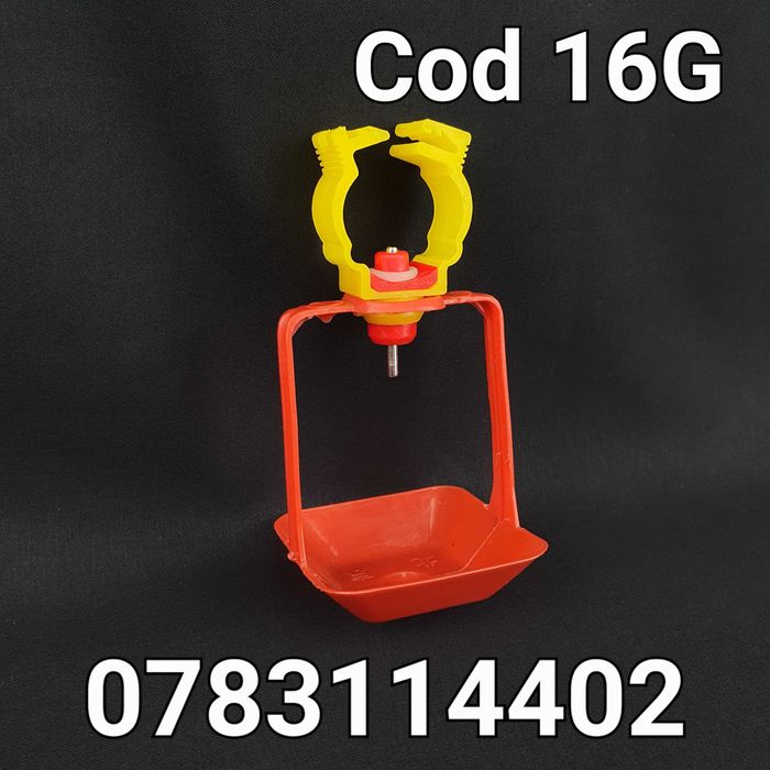 Adapatori cu tavita detasabila pt gaini pui rate prepelite curci -16G