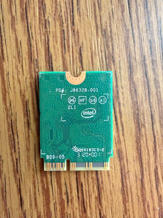 Modul Intel Wi-Fi 6 AX201NGW