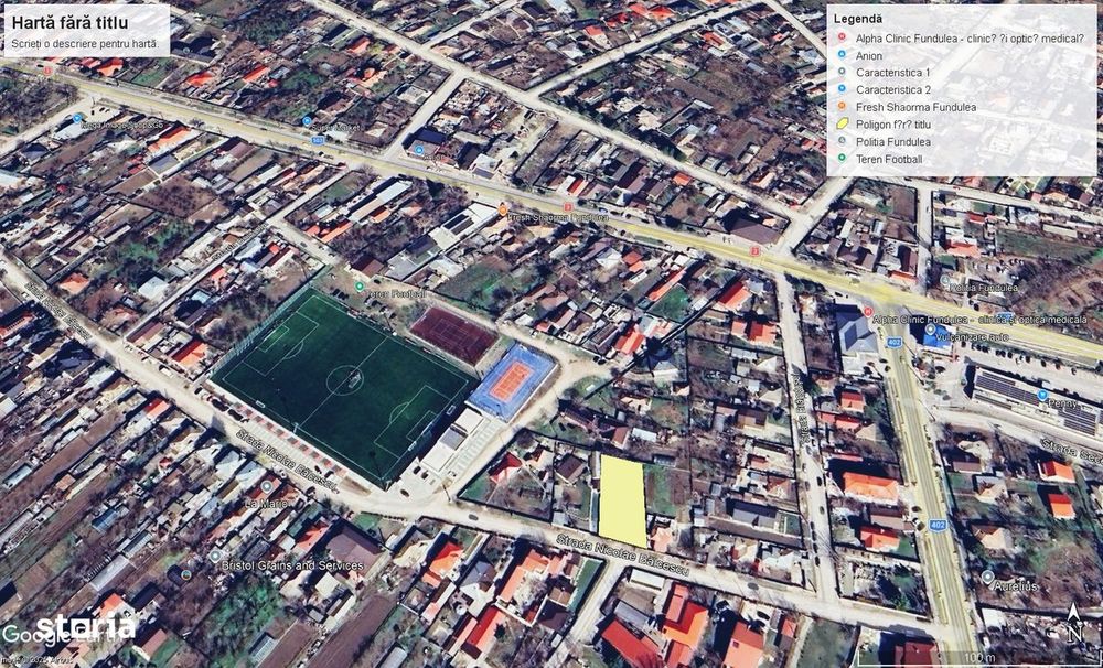 Teren intravilan de vanzare Fundulea 925 mp | Toate utilitatile