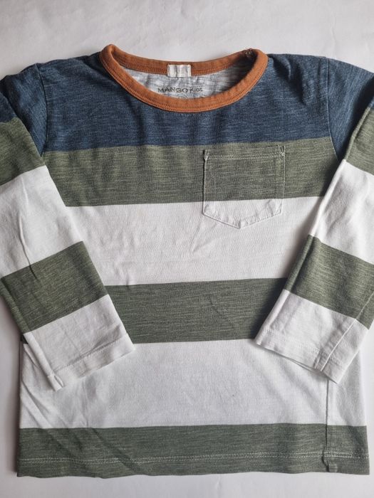 Детски блузи с дълъг ръкав Mango и H&M, размер 5-6 г. (110-116 см.)