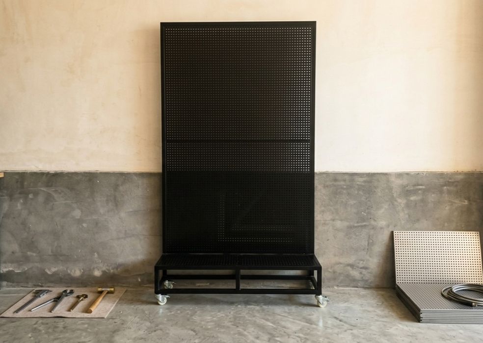 Стеллаж. Икки томонлама темир стеллаж