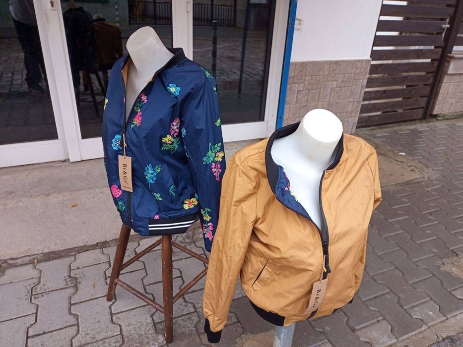 Пролетно тънко яке с две лица