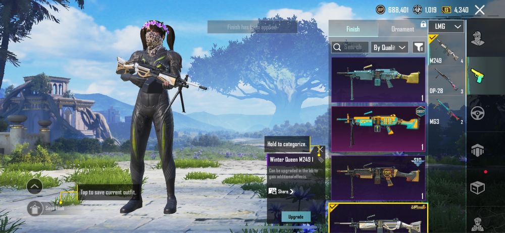 Pubg mobile (Завоеватель 16 сезон, Лед 4 лвл)