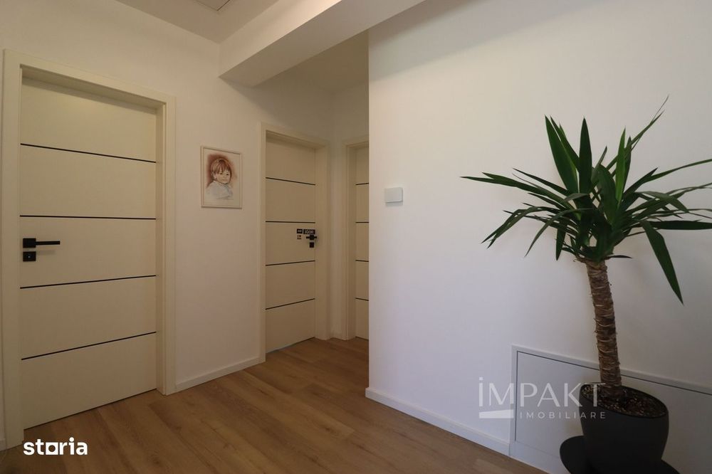 Duplex superb la vanzare, finisat, mobilat, utilat, situat in Chinteni