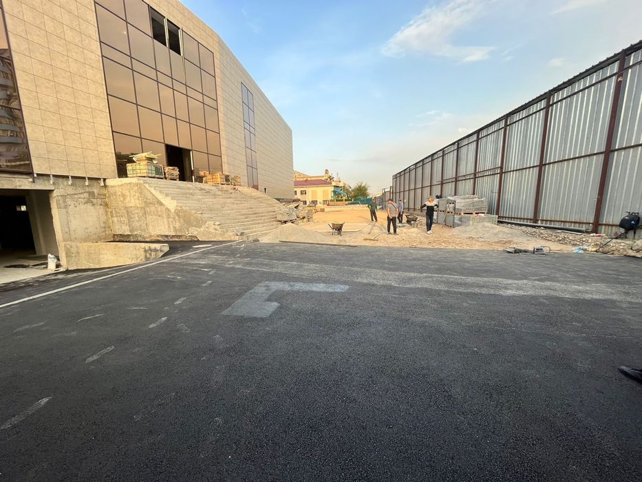 Асфальт асфальтирование брусчатка