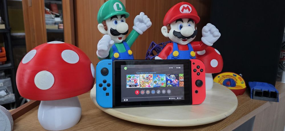 Nintendo Switch V2 MODAT (Cip) + Full Jocuri + Accesorii Originale