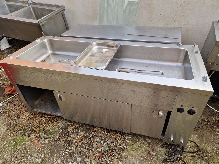 Vitrina calda sau frigorifica, dulap frigorific inox, masa rece,