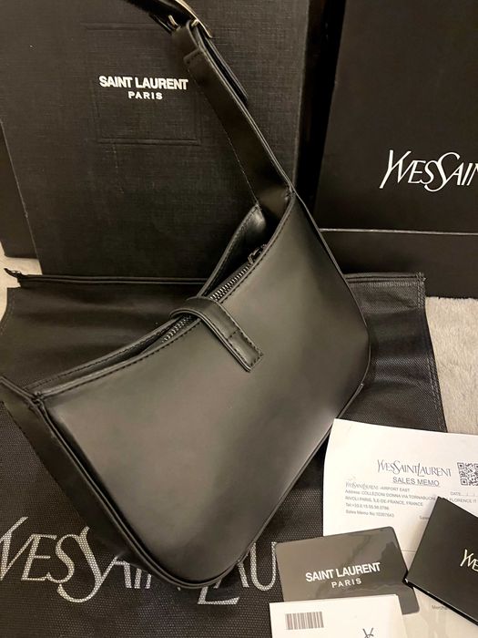 Geantă/Poșetă Yves Saint Laurent 5 a 7 Smooth Leather YSL 21x14x8