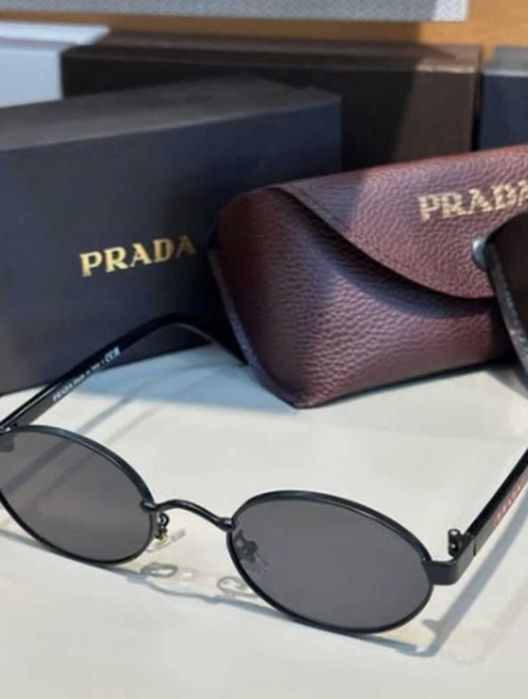 Ochelari De Soare Prada Negri Argintiu Vara