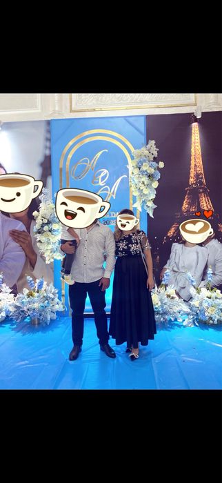 Вечернее платье длинное