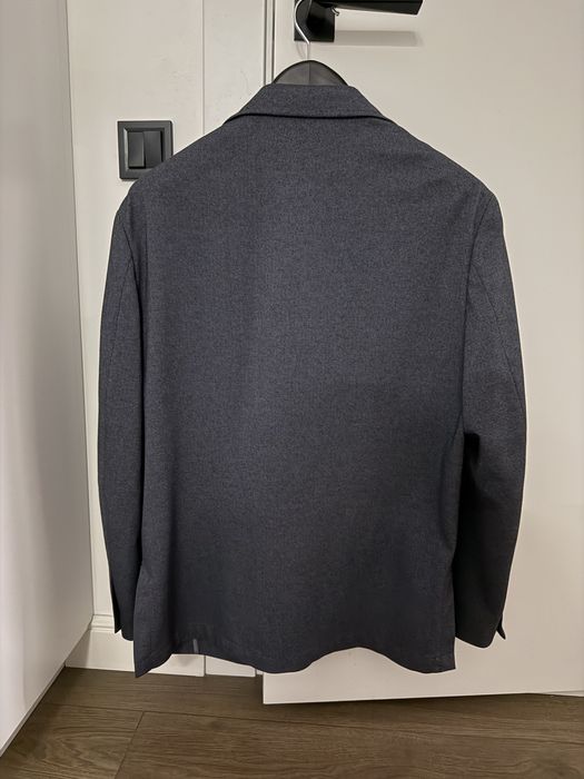 Серый пиджак блейзер