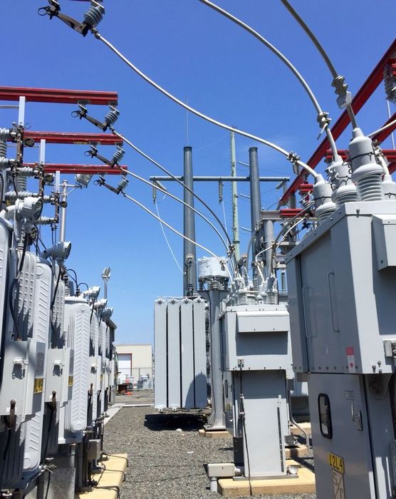 столба трансформатор монтаж ишлари