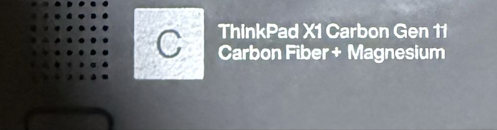 TOP ! Lenovo Thinkpad X1 Carbon Gen11 32GB ram i5 13th 512GB ! 14"