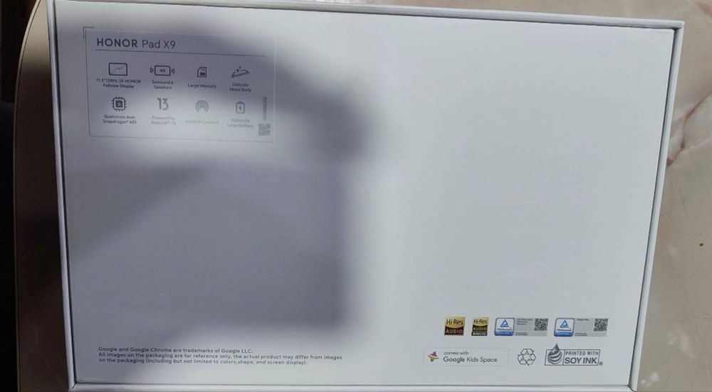 Honor pad X9 ishlatmagan yangi