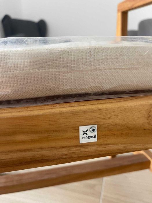 Scaun Terasa | Lemn masiv de tec cu finisaj natural Raki  |