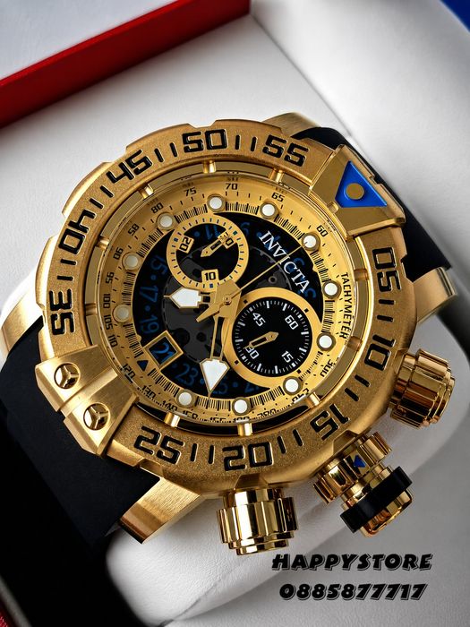 INVICTA Foxhound Gold 57 mm, Инвикта нов мъжки часовник