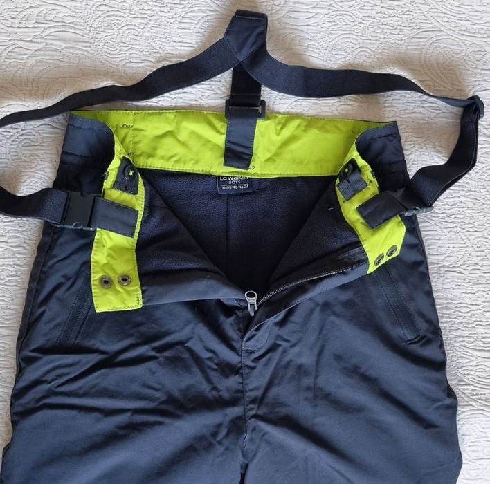 Pantaloni schi copii cu bretele