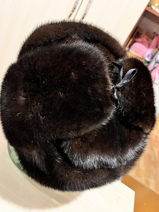 Ушанка норковая