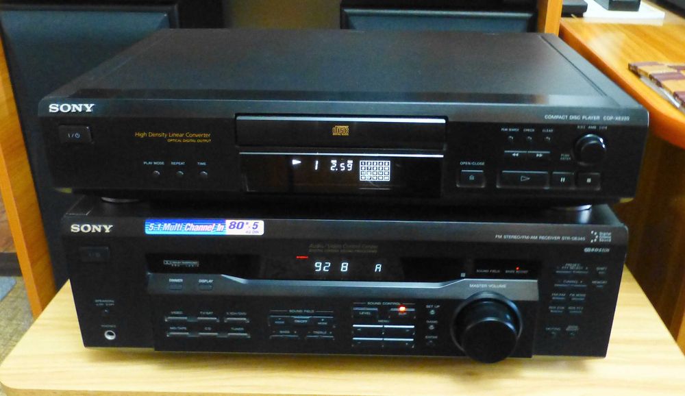 Receiver 5.1 si CD player Sony