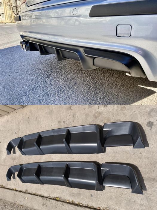BMW E60 E39 диффузор зад бампера