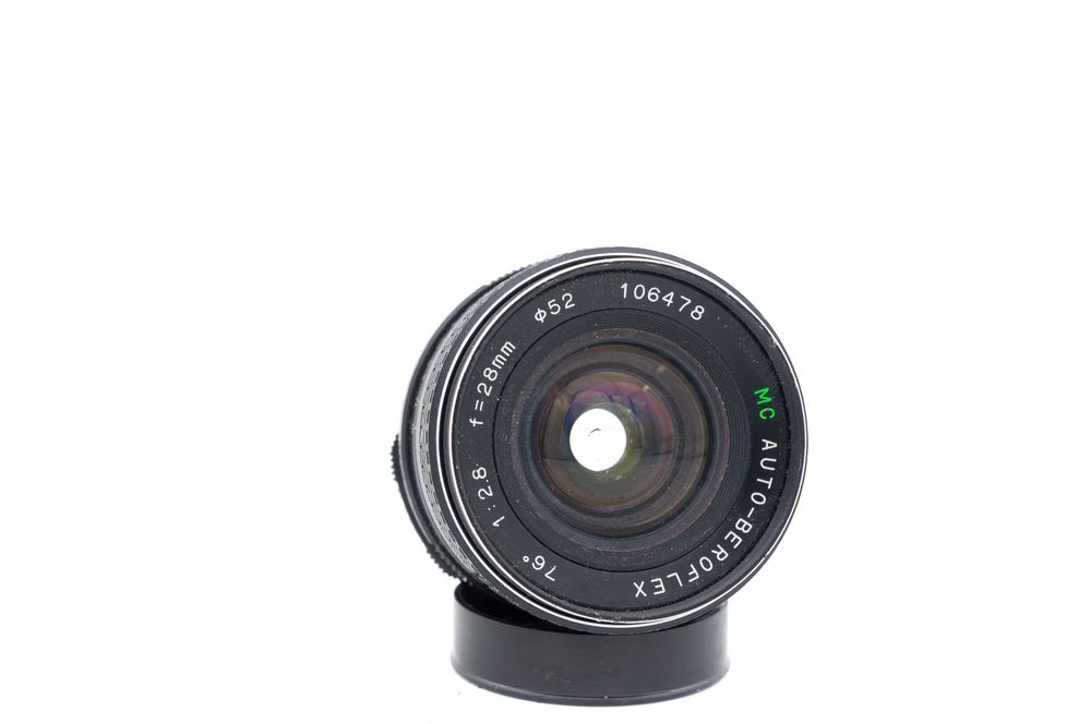 Obiectiv Beroflex 28mm 2.8 montura M42