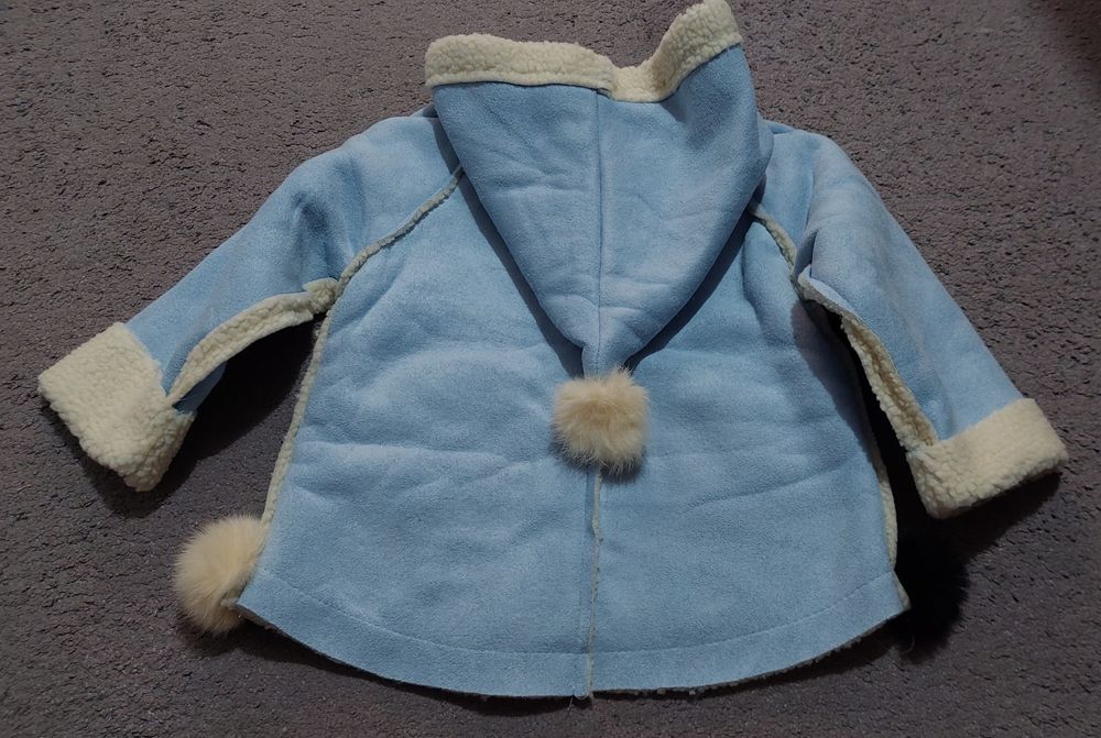 Palton îmblănit marimea 98, 3 ani