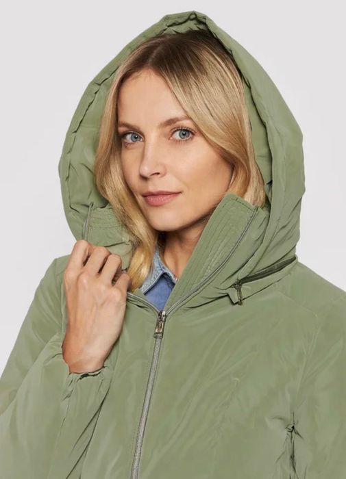 Дамско непромокаемо яке Guess Bella - бордо и маслинено