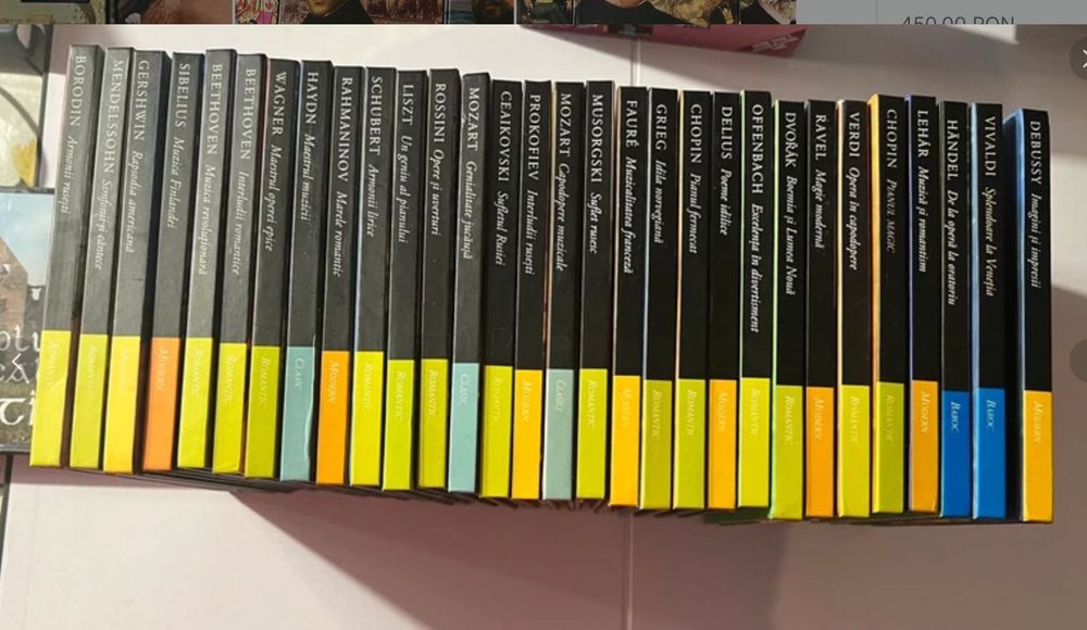 Compozitori Clasici - Colecție de 30 de cd-uri și broșuri