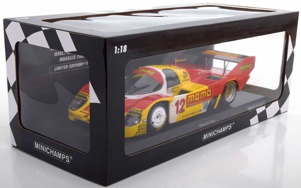 Macheta Porsche 956K Momo Mugello 1983 - Minichamps 1/18 (anduranta)