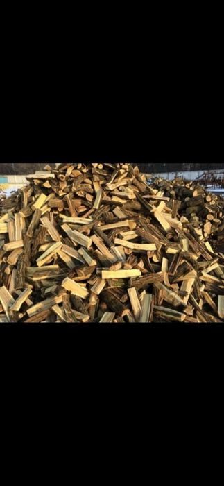 Дрова колотые рубленные