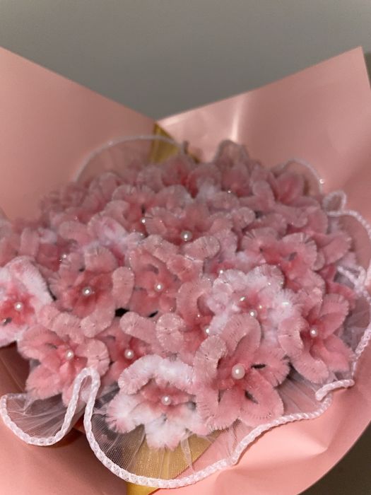 Нежный мини-букет ручной работы