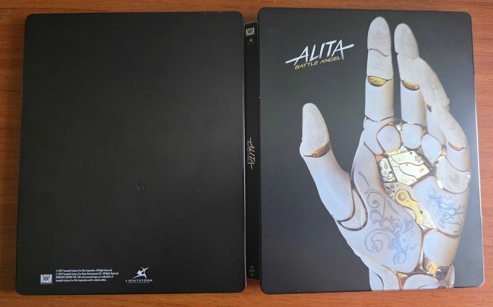 Vand steelbook Alita: Battle Angel, bluray 3D+2D, de James Cameron