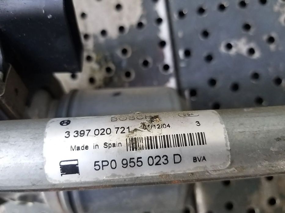 Ansamblu stergator motoras stanga seat toledo 3 5p 5p0955023d 3397020721 5p0955119a 0390241758