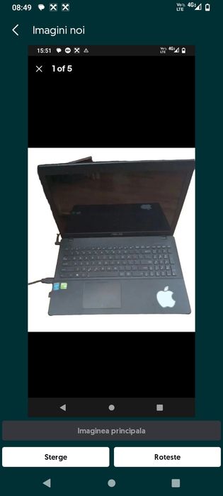 Vând laptop asus x552c impecabil ,