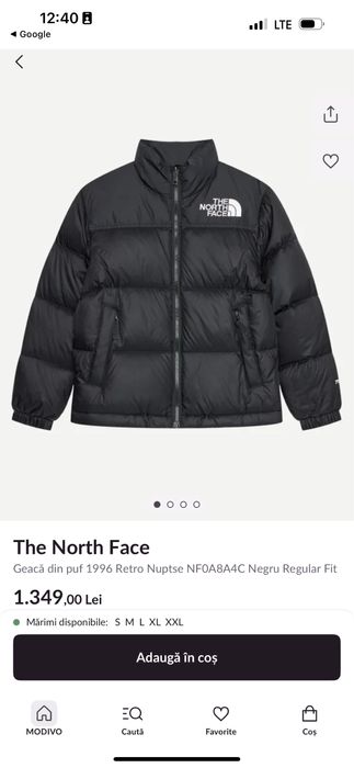 Geaca originala NORTH FACE copii