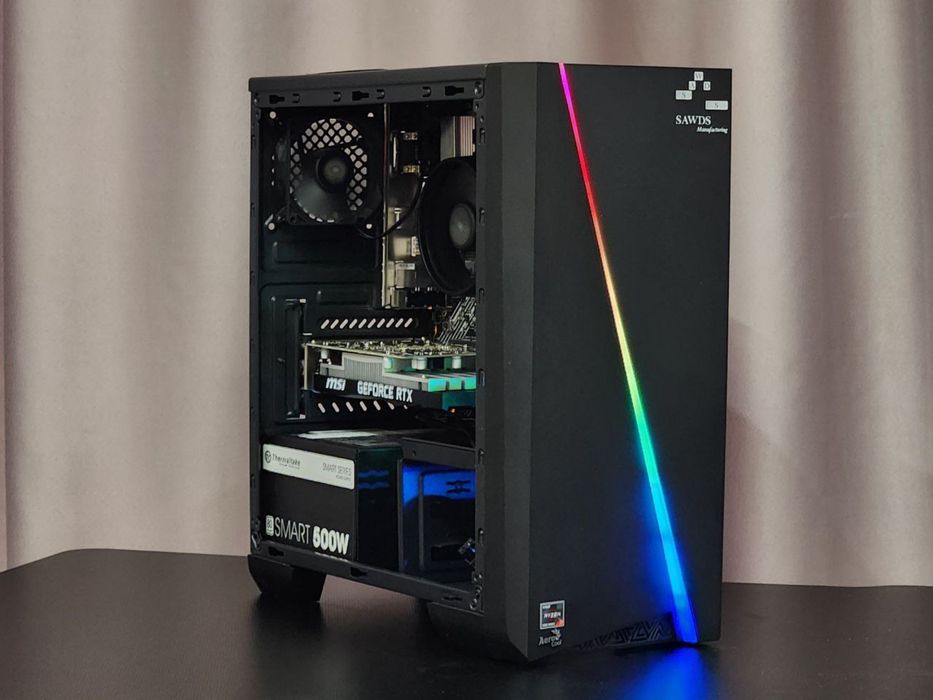 Игровой компьютер (Ryzen 5; RTX 3050 6 gb; 32RAM; m2 500 gb) SAWDS