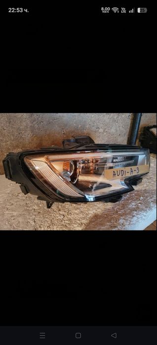Оригинален фар за audi a3 xenon 2016+++