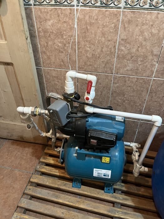 Насос, пользовались всего год