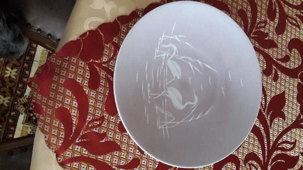 Farfurii ornamentale portelan Germania Wallendorf-DEOSEBITE