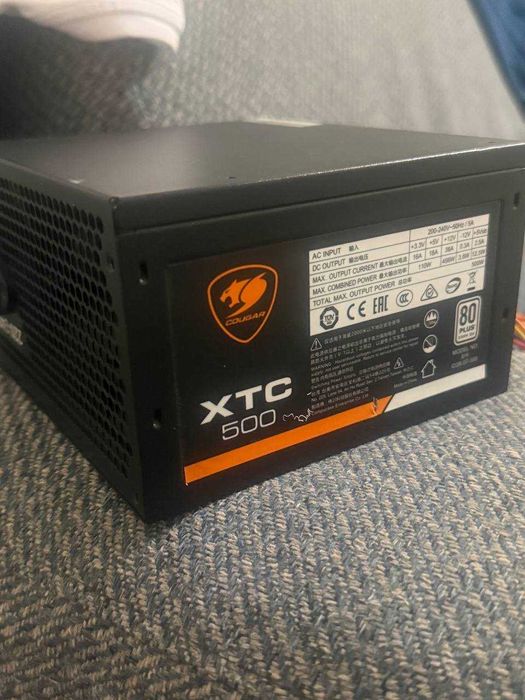 Cougar XTC 500W 80 Plus Bronze | Блок питания 500Вт