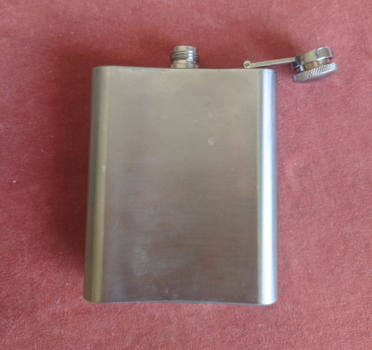 Sticla pentru depozitarea alcoolului Winston - stainless steel 7oz