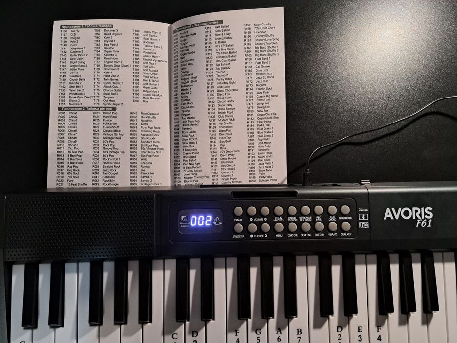 Синтезатор Avoris F61