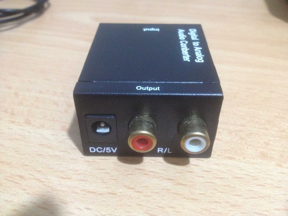 Аудио конвертер  optical and coaxial to rca