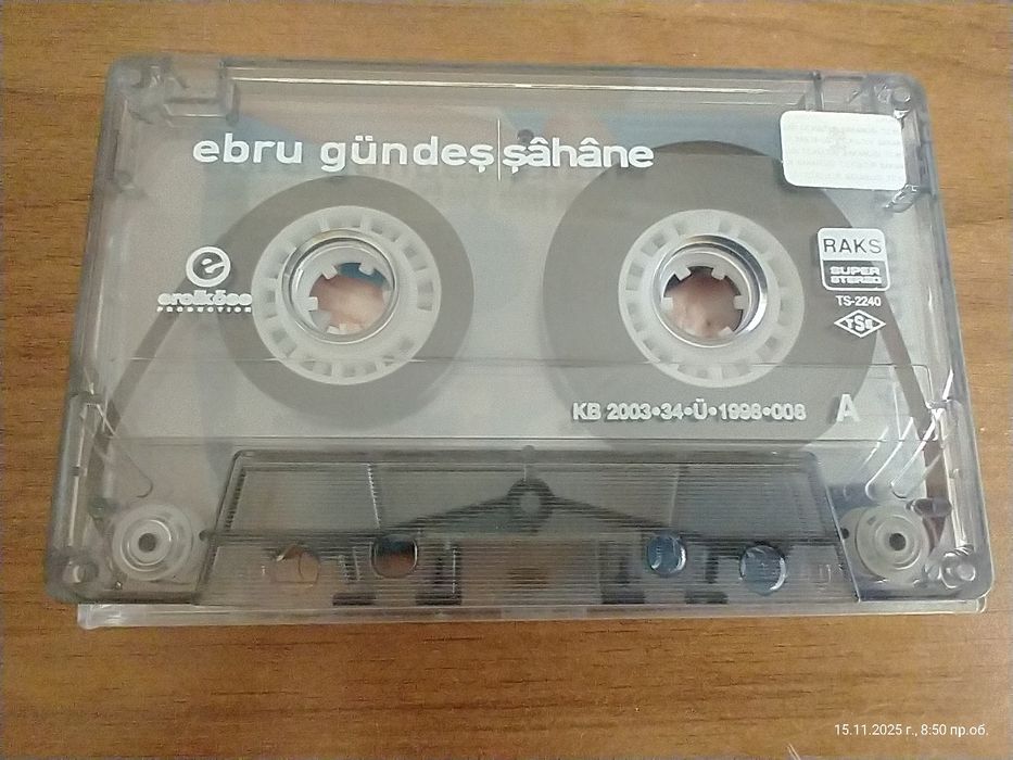 Оригинални, студийни аудио касети