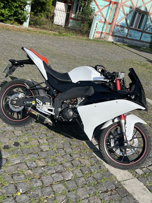 derbi gpr 125 (motocicleta pentru a1) SCHIMB SI CU bmw e36