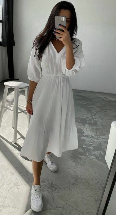 ХБ 100 куйлак нарядные платья ayollar oq kuylagi