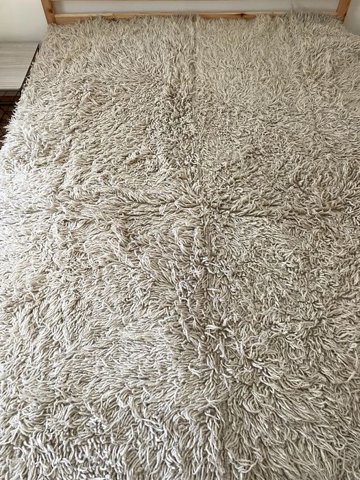 Cergă groasă 100% lână țesută manual