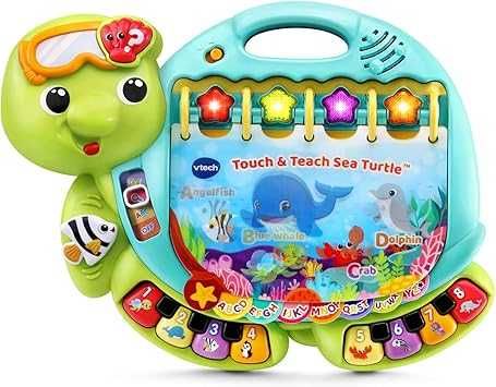 Интерактивная обучающая книга VTech Touch and Teach Sea Turtle