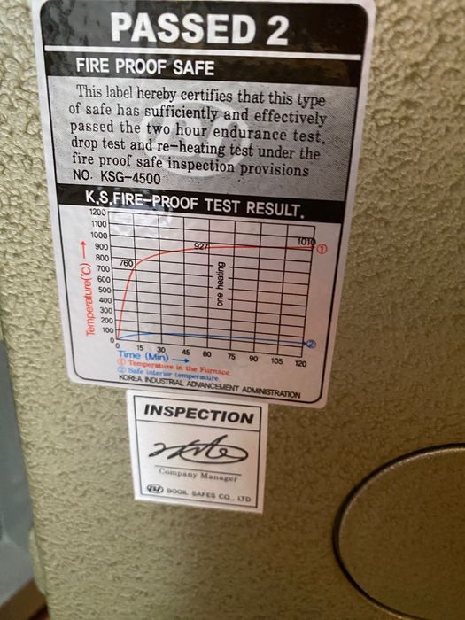 Продаю сейф огнеупорный
